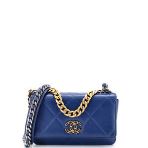 Chanel 19 Wallet On Chain Quilted #233920C40B